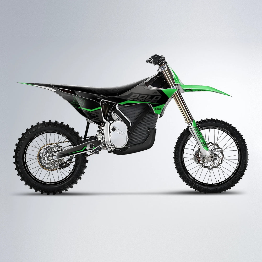 FACTORY Stark Varg MX motocross graphics kit in Green