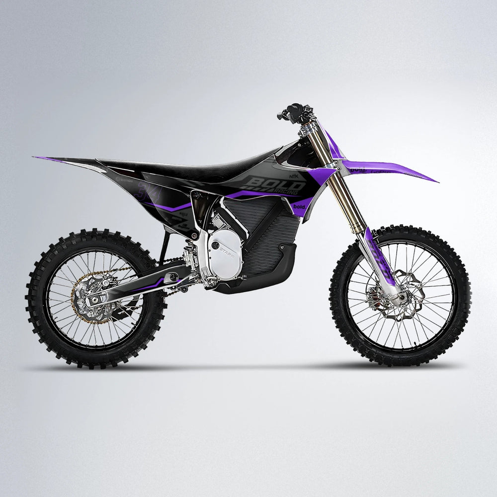 FACTORY Stark Varg MX motocross graphics kit in Purple