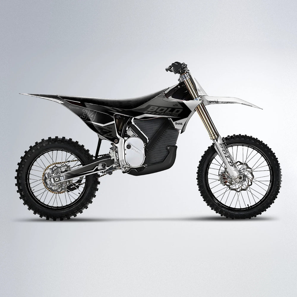 FACTORY Stark Varg MX motocross graphics kit in White