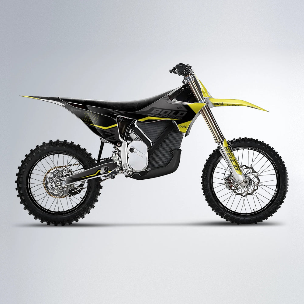 FACTORY Stark Varg MX motocross graphics kit in Yellow