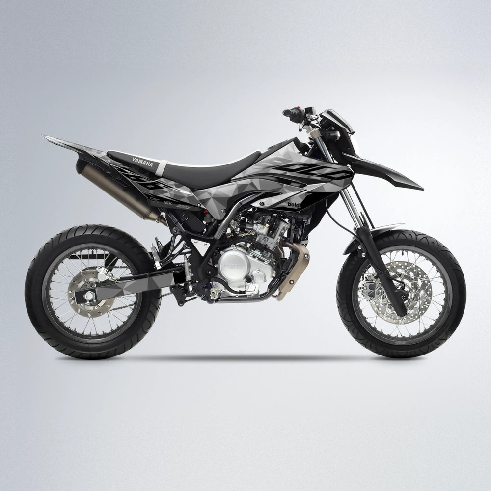 FLASH Yamaha WR 125X supermoto graphics kit in Mint