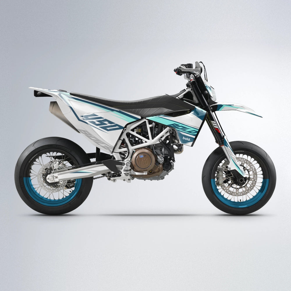 FRODE Husqvarna 701 supermoto graphics kit in Mint