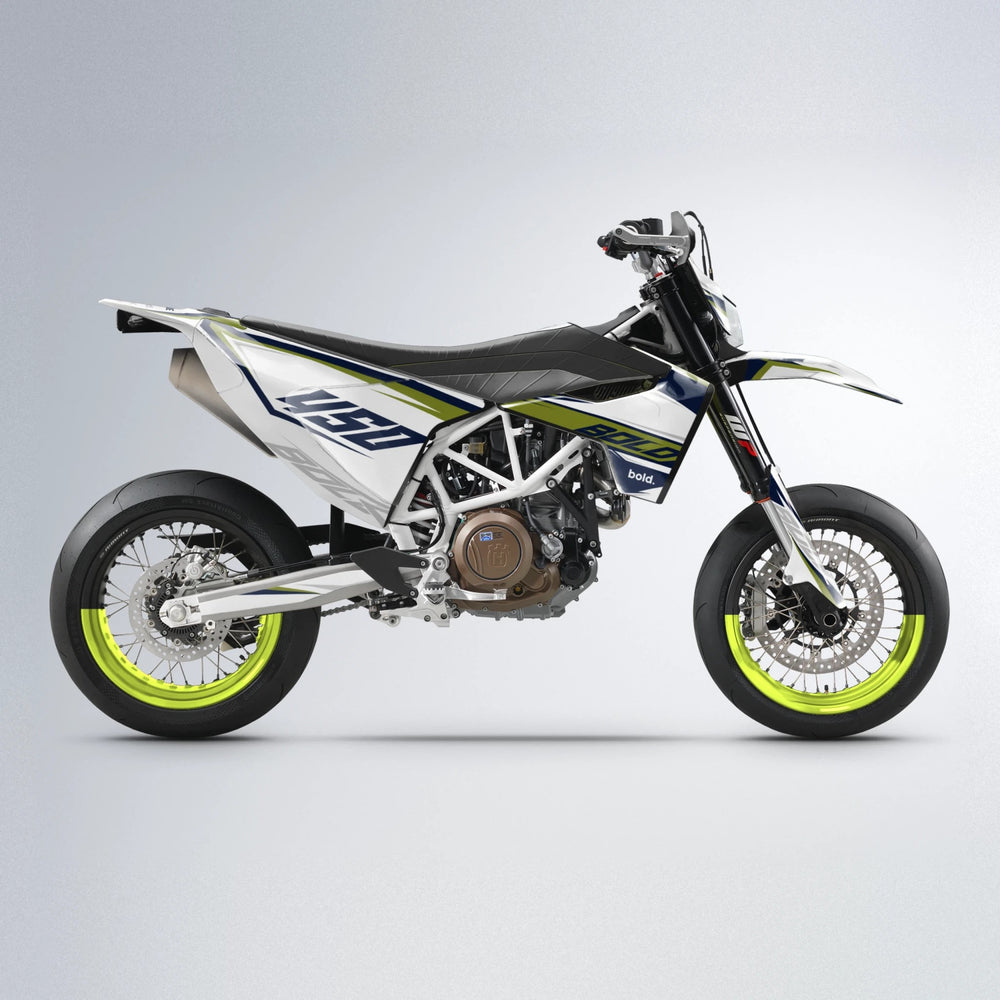 FRODE Husqvarna 701 supermoto graphics kit in Olive