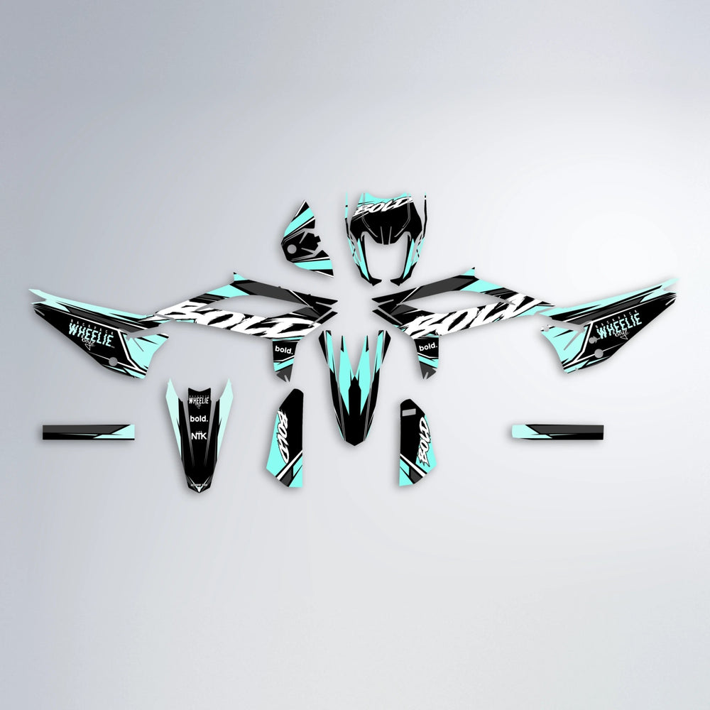 FURY Beta graphics kit parts layout in Mint