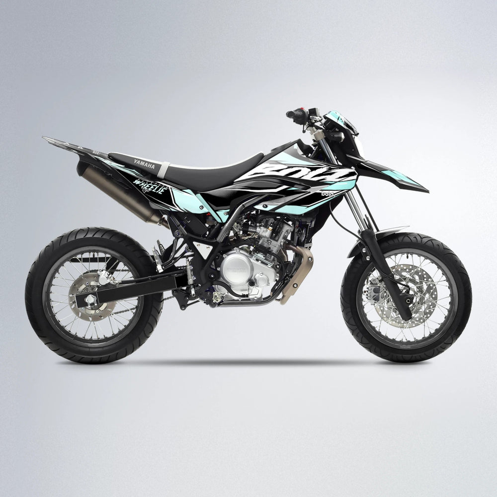 FURY Yamaha WR 125X supermoto graphics kit in Mint