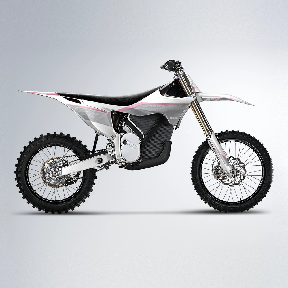 FUTURE Stark Varg MX motocross graphics kit in Sakura Pink
