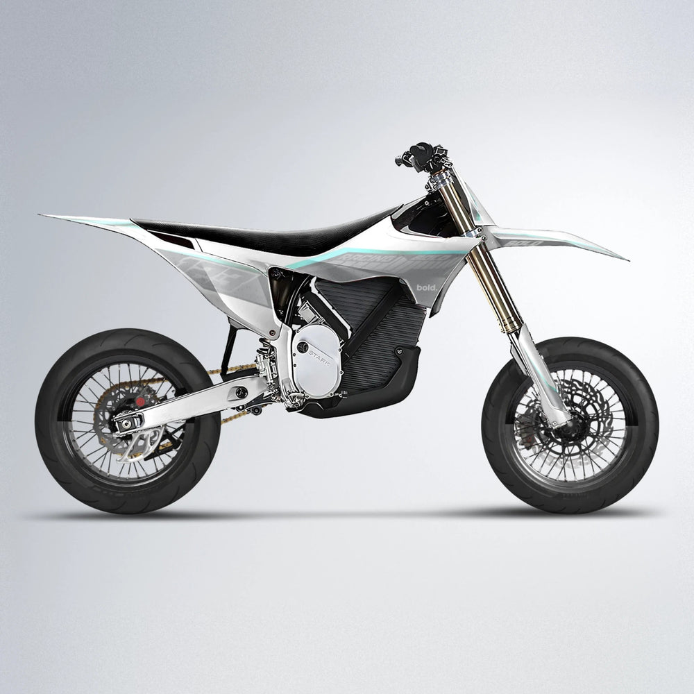 FUTURE Stark Varg SM supermoto graphics kit in Mint