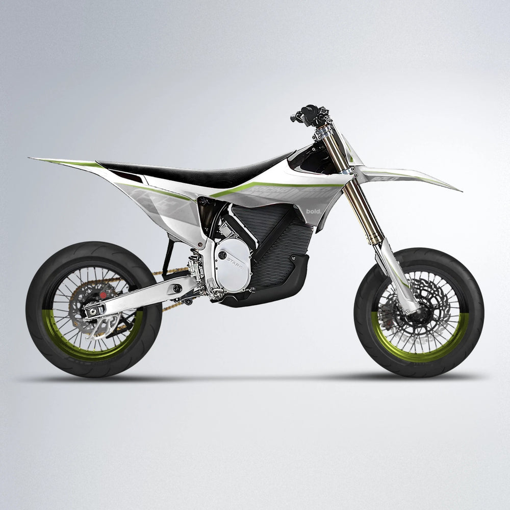 FUTURE Stark Varg SM supermoto graphics kit in Olive