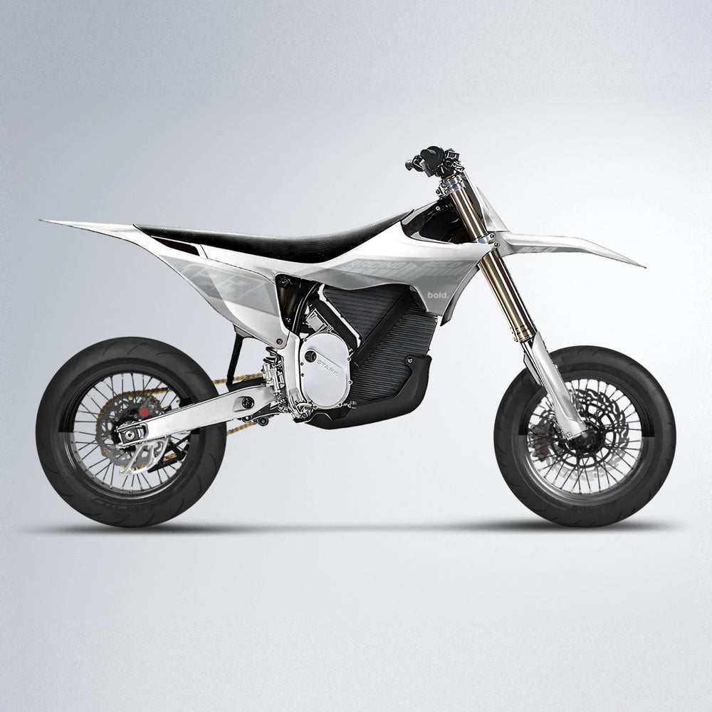 FUTURE Stark Varg SM supermoto graphics kit in White