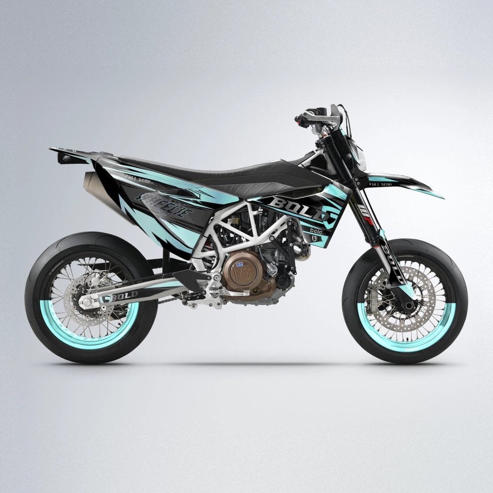 GEBEL V1 Husqvarna 701 supermoto graphics kit in Mint
