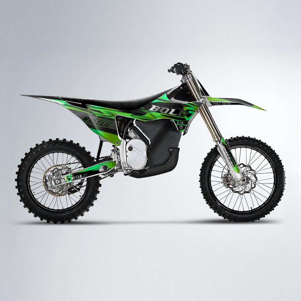 GEBEL V1 Stark Varg MX motocross graphics kit in Green