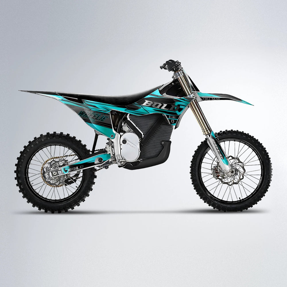 GEBEL V1 Stark Varg MX motocross graphics kit in Teal