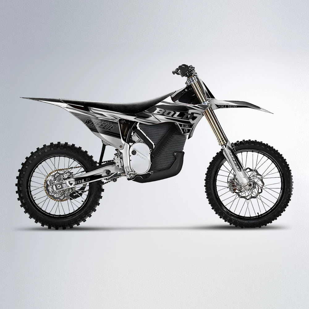 GEBEL V1 Stark Varg MX motocross graphics kit in White