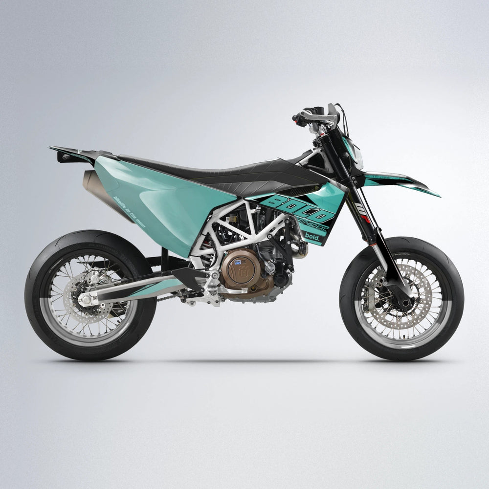 GEBEL V2 Husqvarna 701 supermoto graphics kit in Mint
