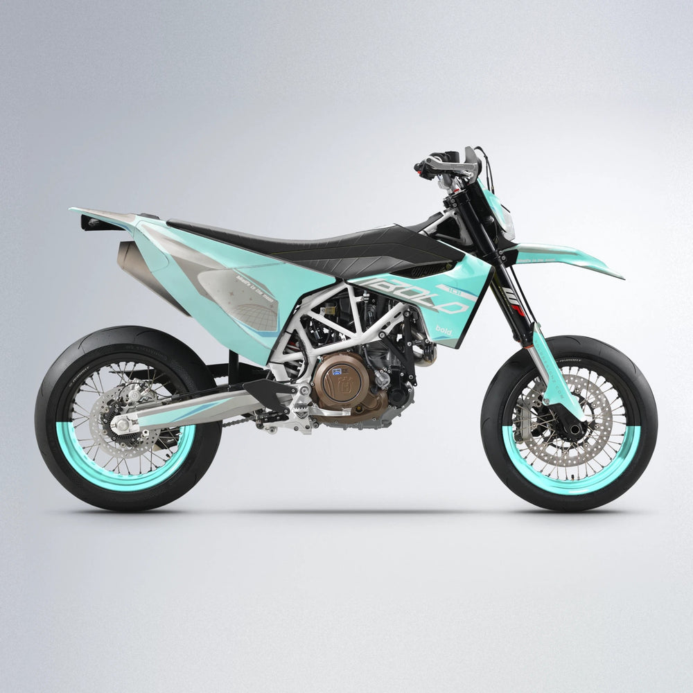 GEBEL V3 Husqvarna 701 supermoto graphics kit in Mint