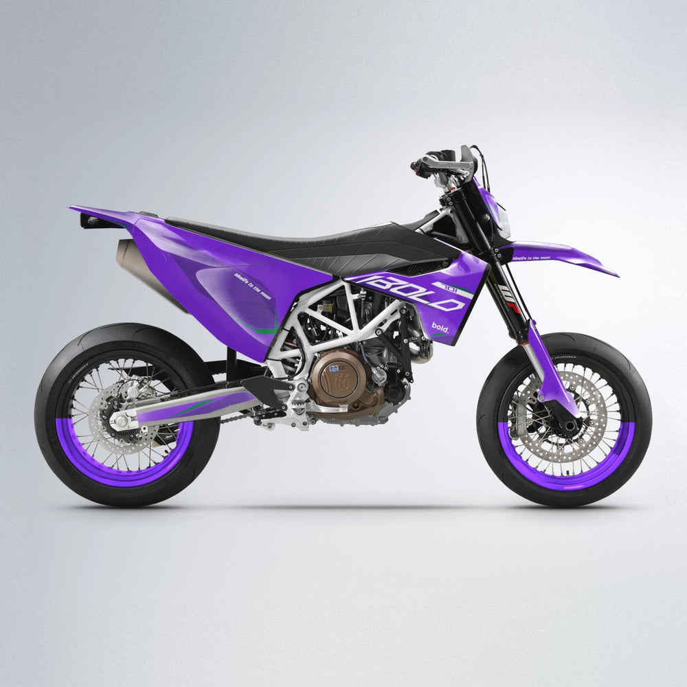 GEBEL V3 Husqvarna 701 supermoto graphics kit in Purple