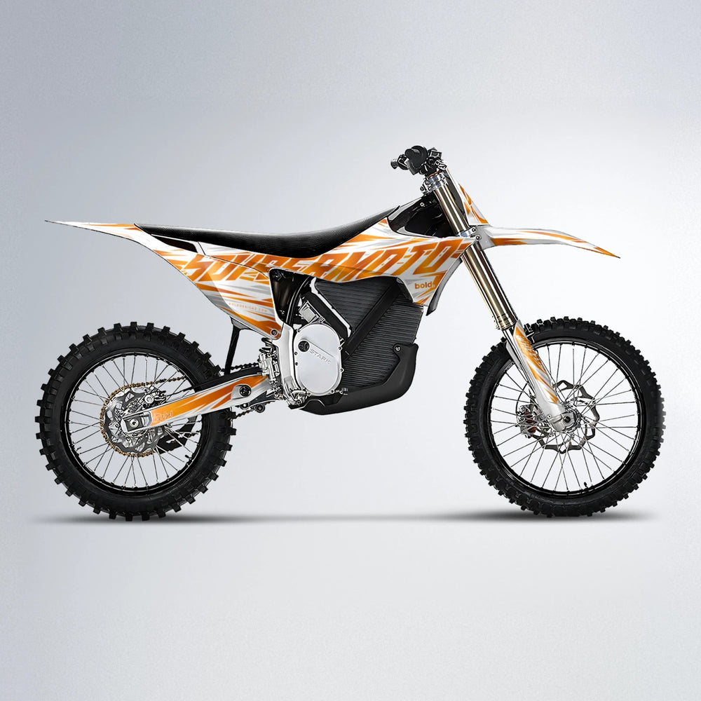 GEBEL V4 Stark Varg MX motocross graphics kit in Orange