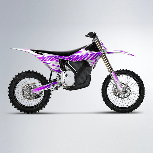 GEBEL V4 Stark Varg MX motocross graphics kit in Purple