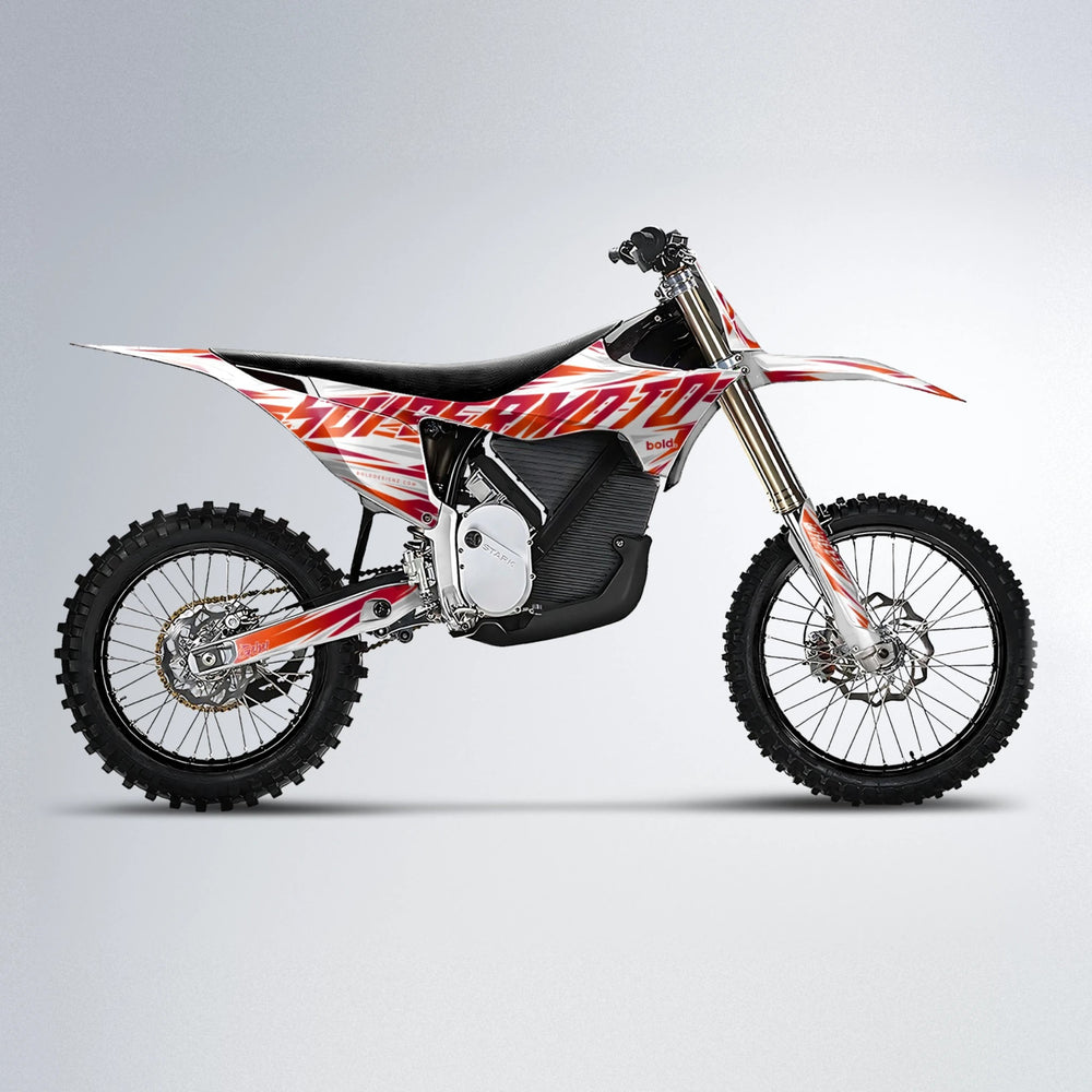 GEBEL V4 Stark Varg MX motocross graphics kit in Red