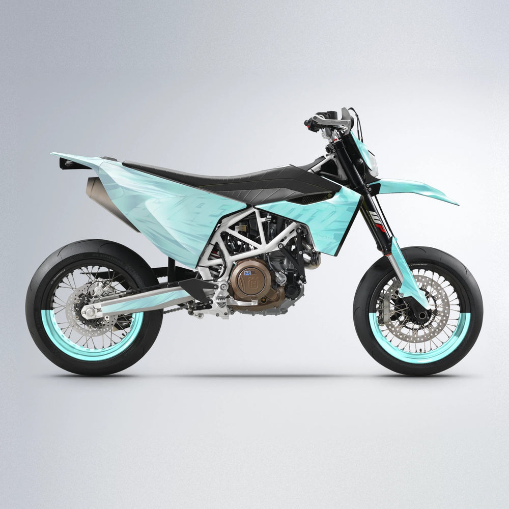 GEBEL V5 Husqvarna 701 supermoto graphics kit in Mint
