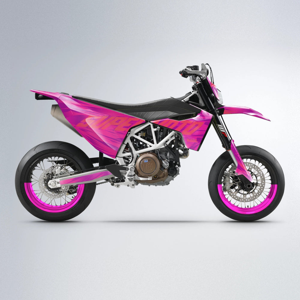 GEBEL V5 Husqvarna 701 supermoto graphics kit in Pink