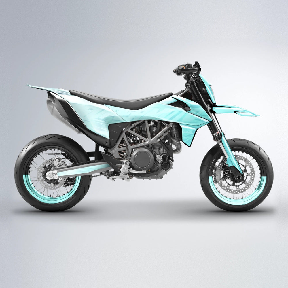 GEBEL V5 KTM SMC 690 supermoto graphics kit in Mint