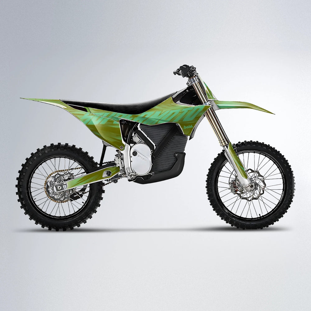 GEBEL V5 Stark Varg MX motocross graphics kit in Olive