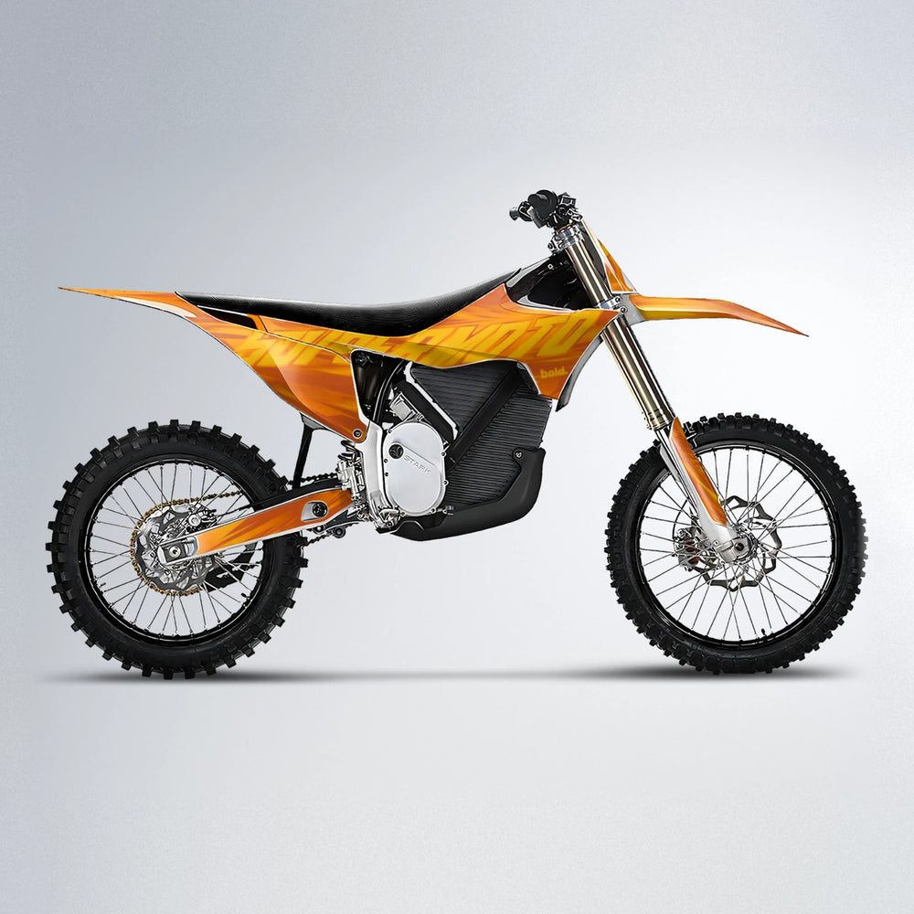 GEBEL V5 Stark Varg MX motocross graphics kit in Orange