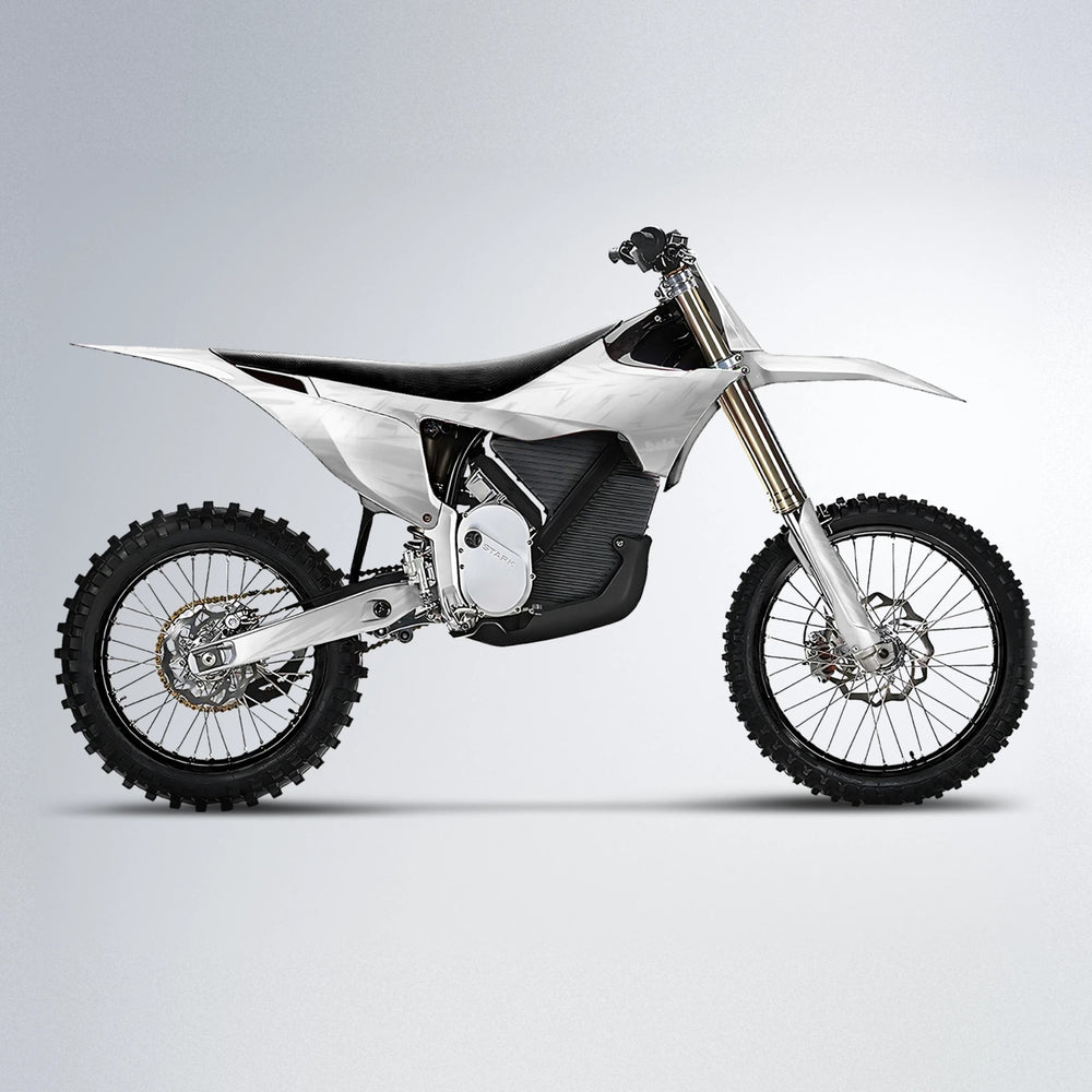 GEBEL V5 Stark Varg MX motocross graphics kit in White