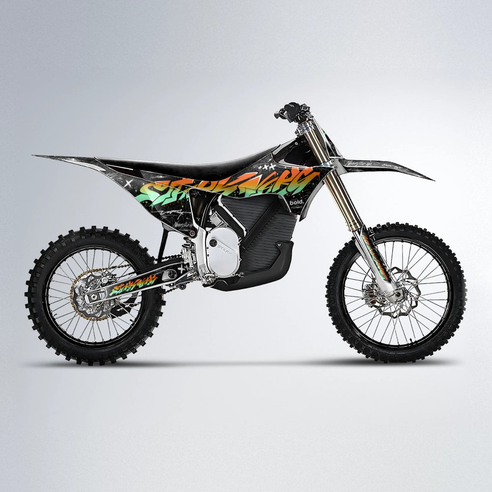 GRAFFITI Stark Varg MX motocross graphics kit in Orange