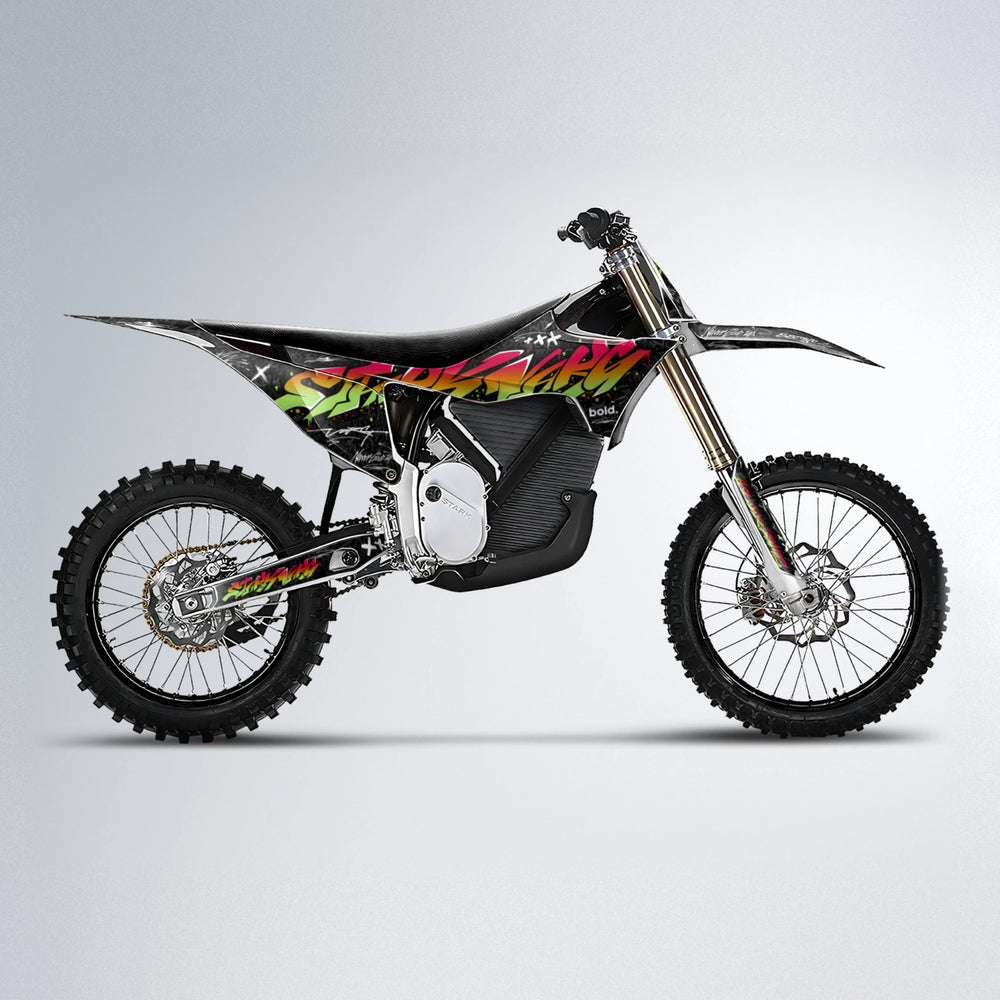 GRAFFITI Stark Varg MX motocross graphics kit in Red