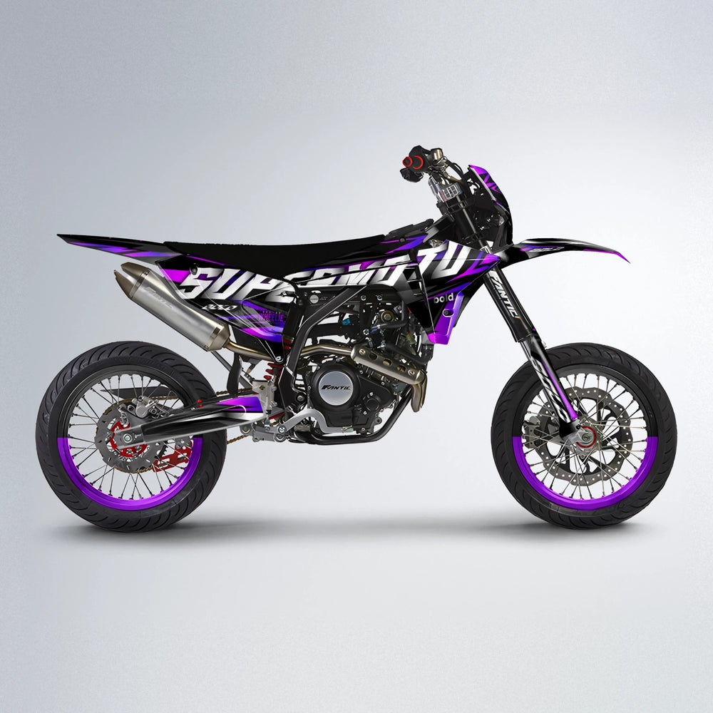 HOLYHANSI Fantic supermoto graphics kit in Custom Colour