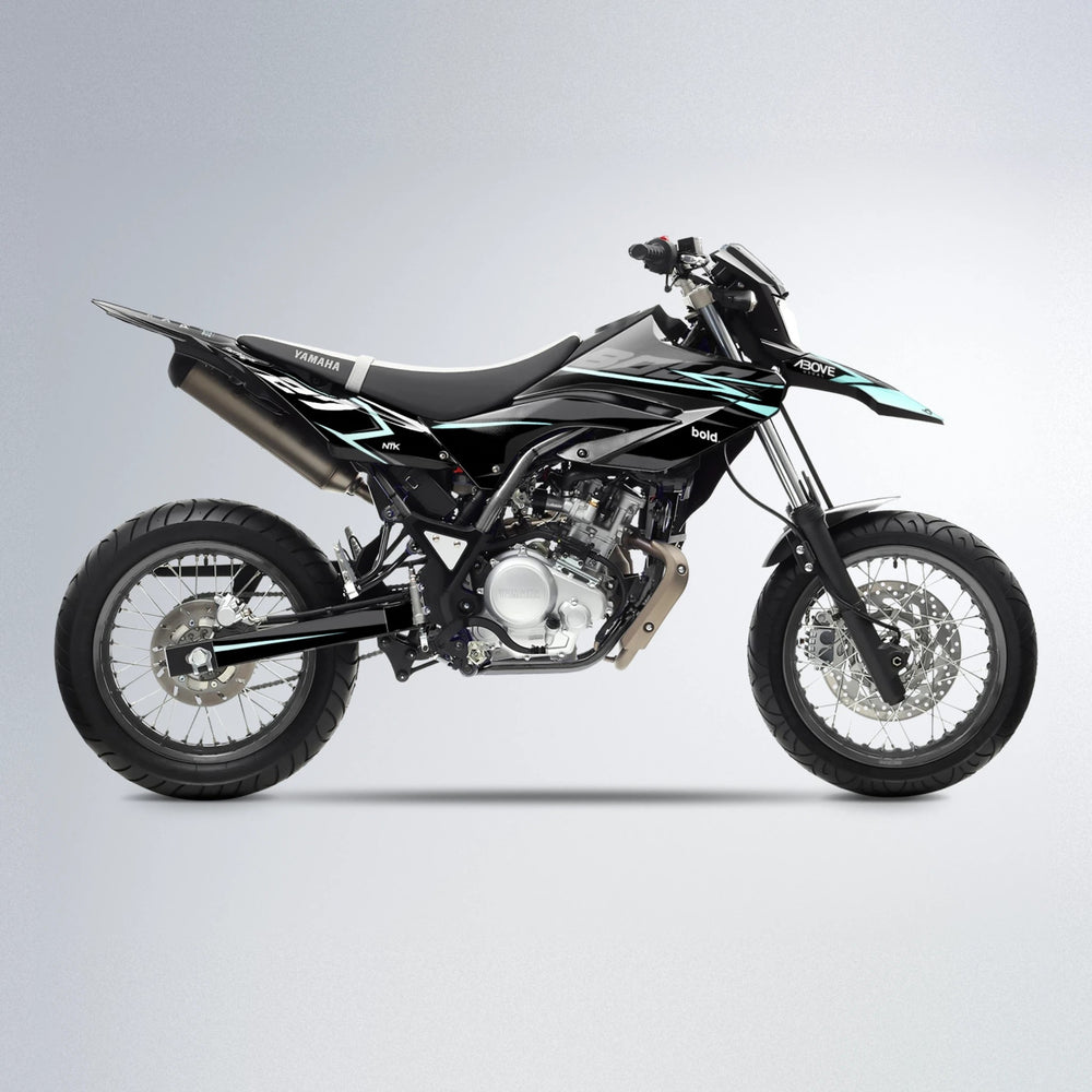 HORIZON Yamaha WR 125X supermoto graphics kit in Mint