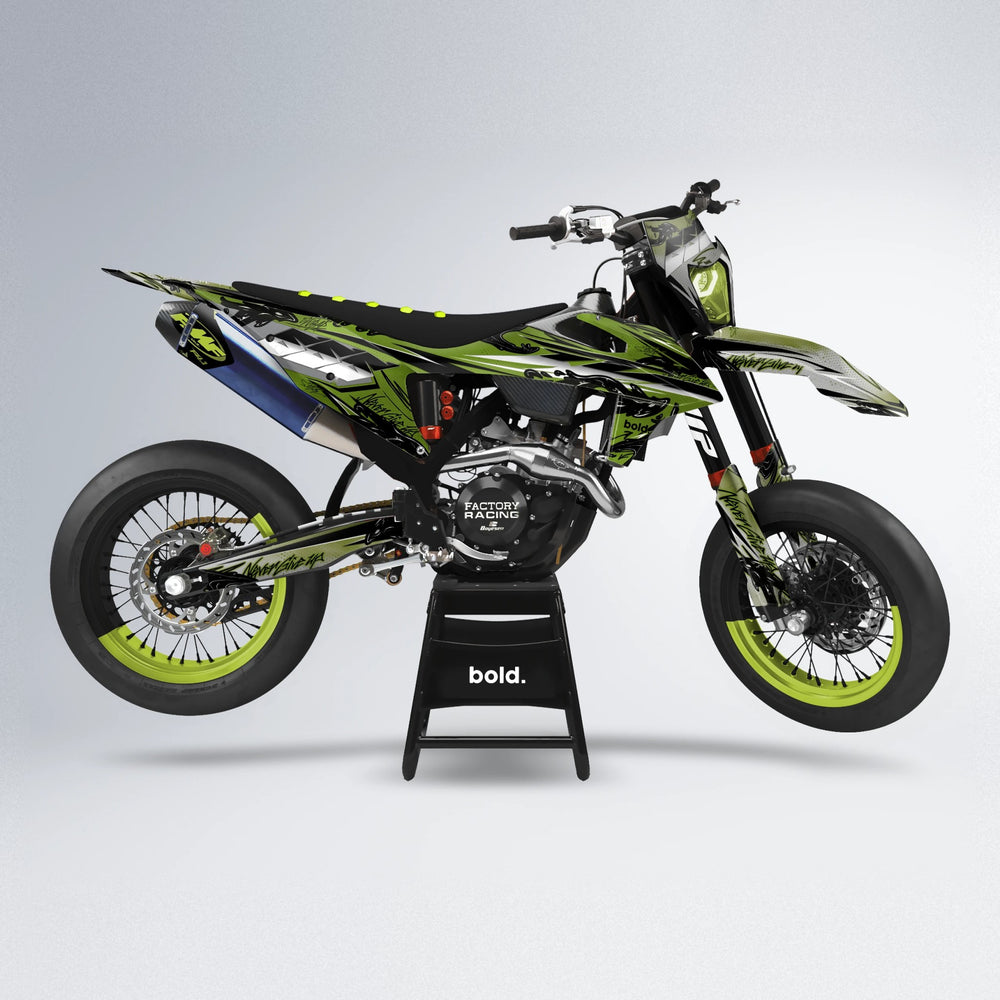 HYDRA supermoto graphics kit in Olive