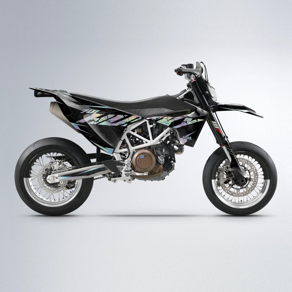 HYPER Husqvarna 701 supermoto graphics kit in Custom Colour