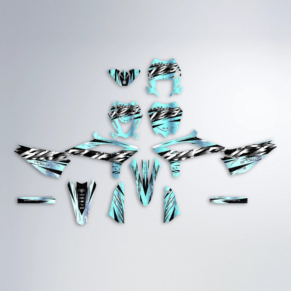 ILLUSION Beta graphics kit parts layout in Mint