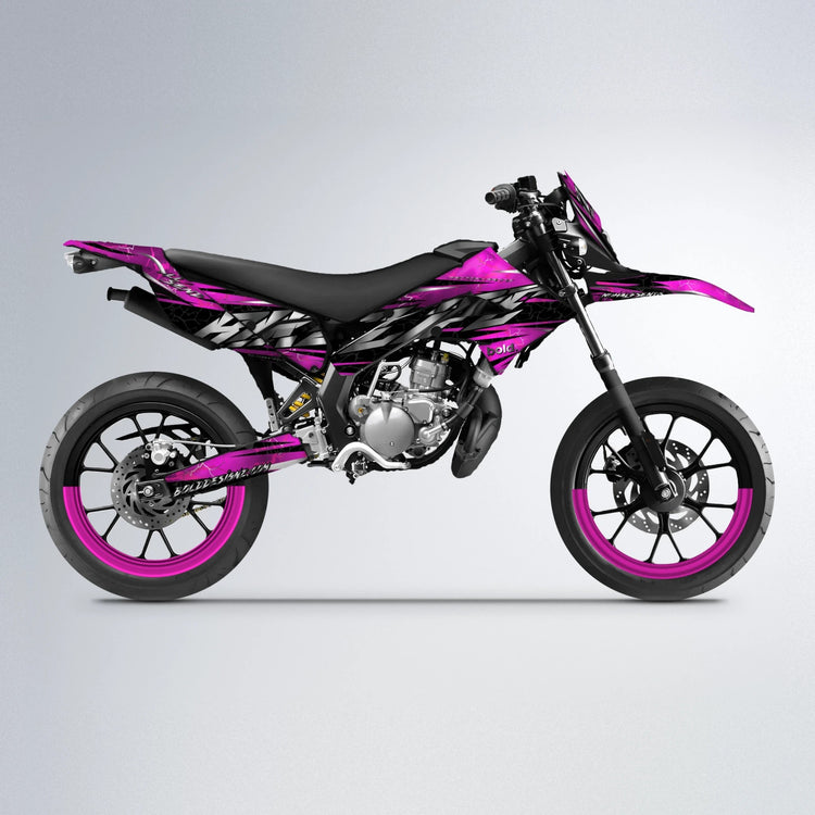 ILLUSION - Derbi Senda Graphics kit Supermoto Graphics Kits, Wheels & Parts