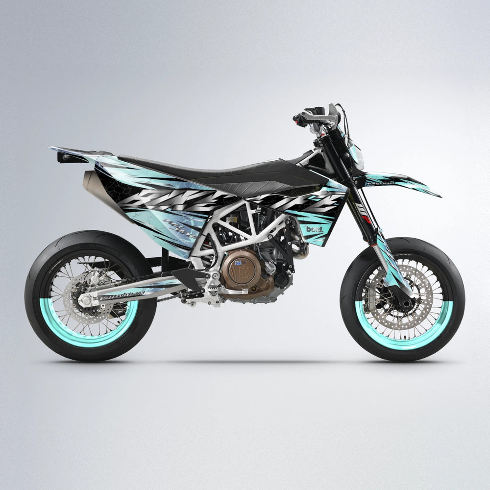 ILLUSION Husqvarna 701 supermoto graphics kit in Mint
