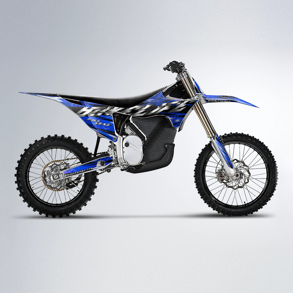 ILLUSION Stark Varg MX motocross graphics kit in Blue
