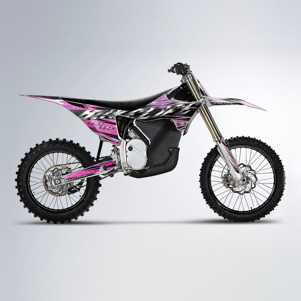 ILLUSION Stark Varg MX motocross graphics kit in Flamingo