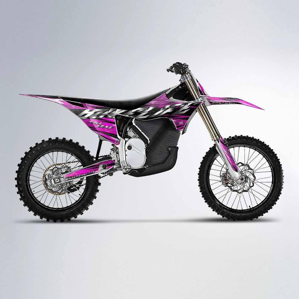 ILLUSION Stark Varg MX motocross graphics kit in Pink