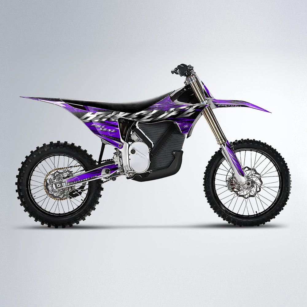 ILLUSION Stark Varg MX motocross graphics kit in Purple