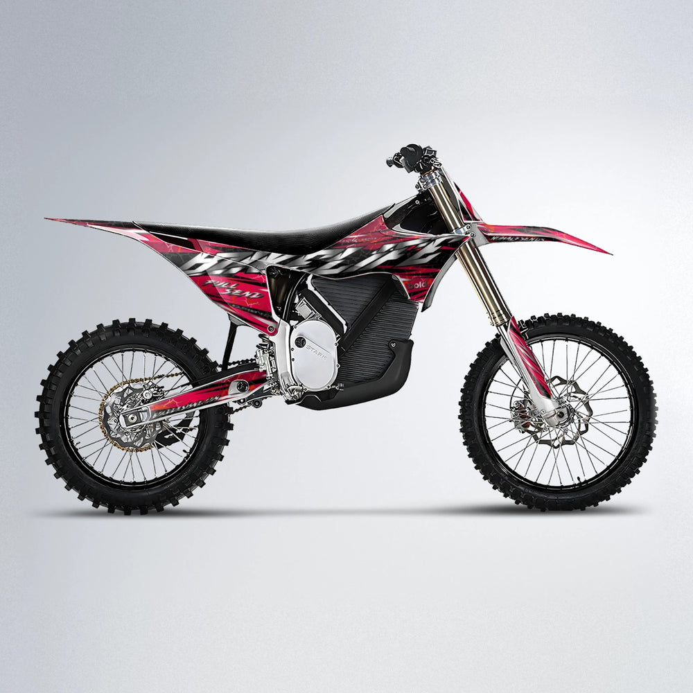 ILLUSION Stark Varg MX motocross graphics kit in Red