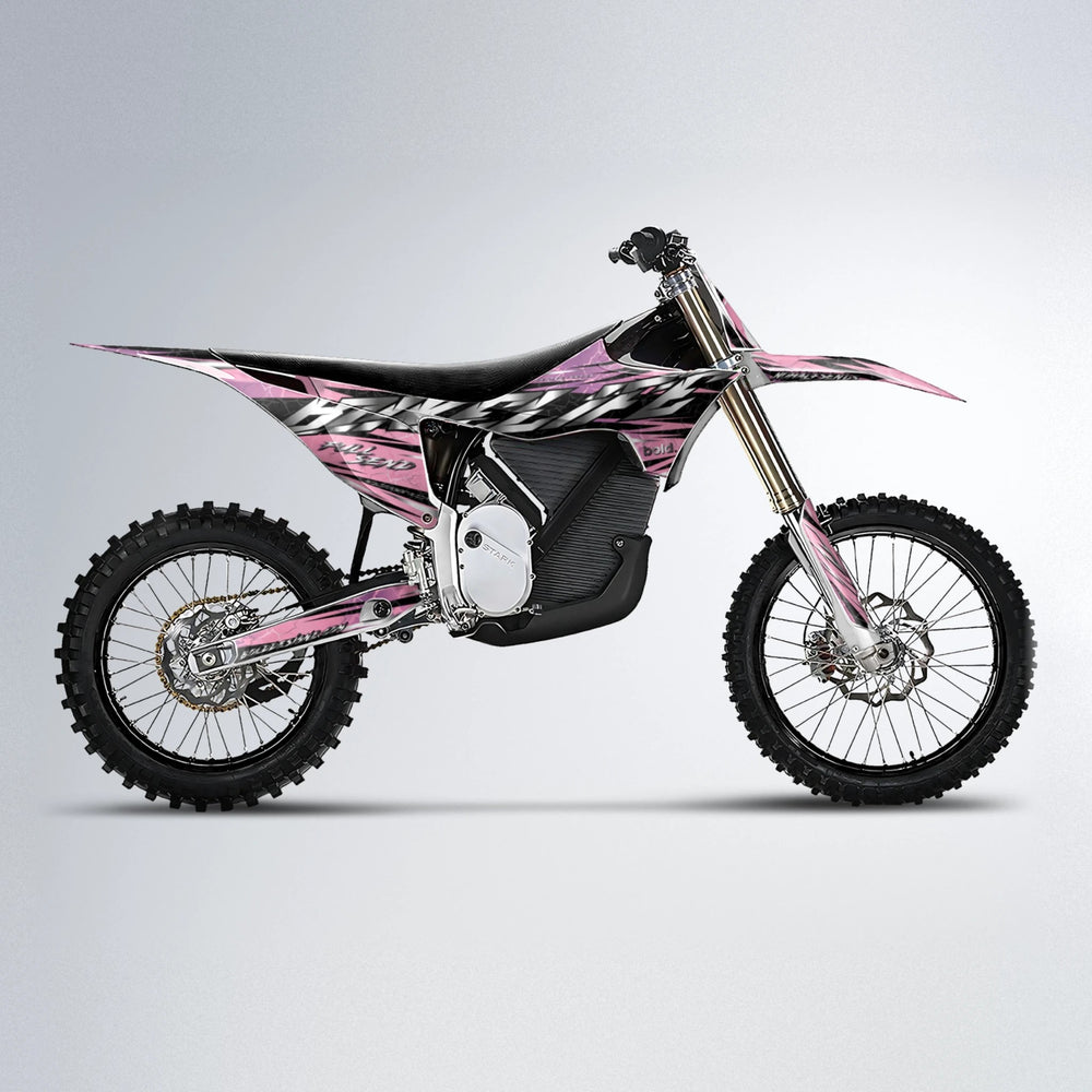 ILLUSION Stark Varg MX motocross graphics kit in Sakura Pink