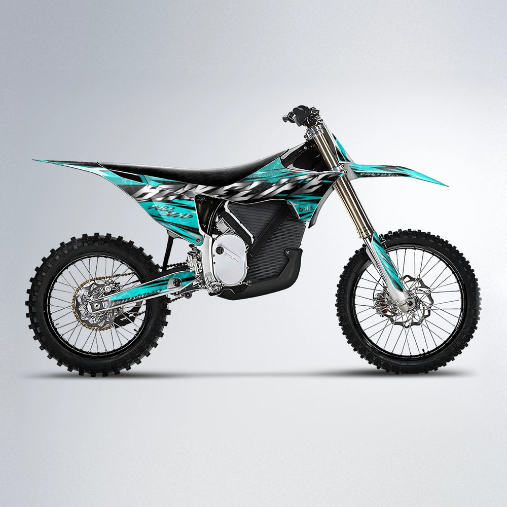 ILLUSION Stark Varg MX motocross graphics kit in Teal