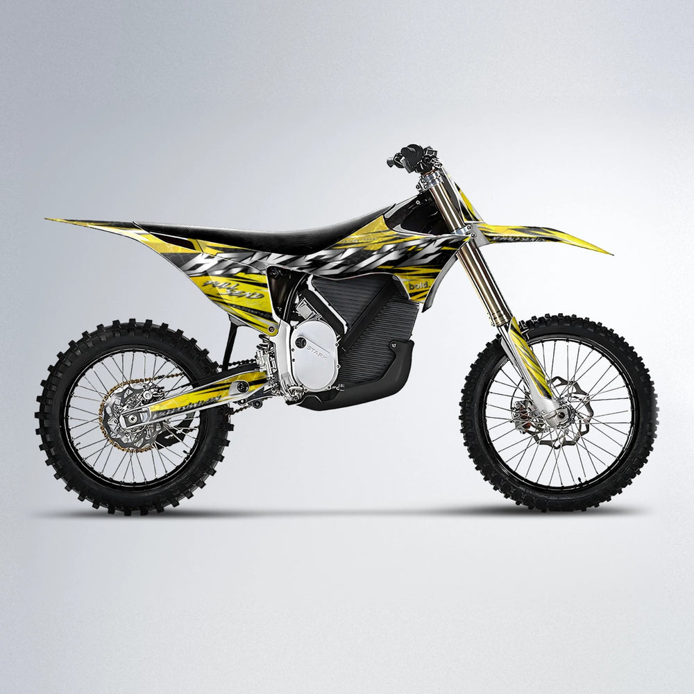 ILLUSION Stark Varg MX motocross graphics kit in Yellow