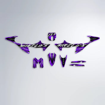 ILLUSION Stark Varg SM graphics kit parts layout in Purple
