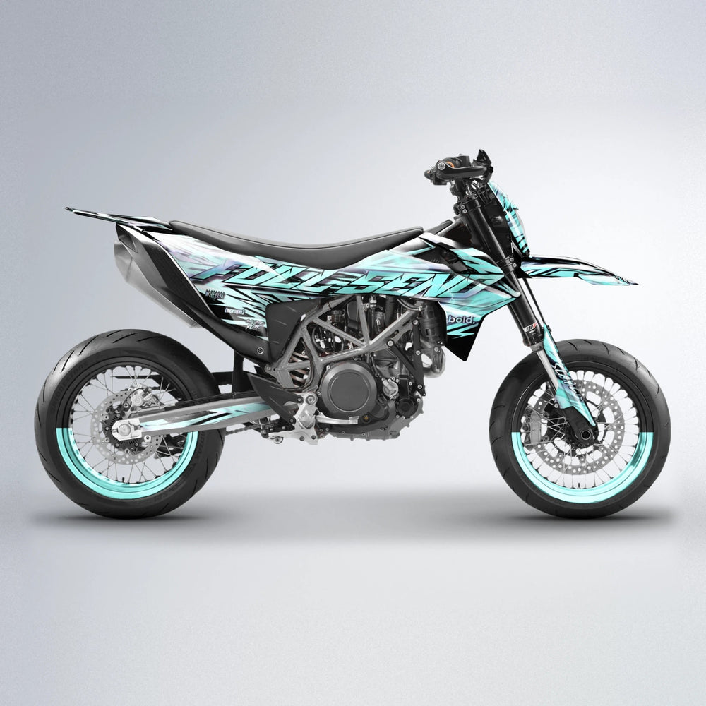 INFERNO KTM SMC 690 supermoto graphics kit in Mint