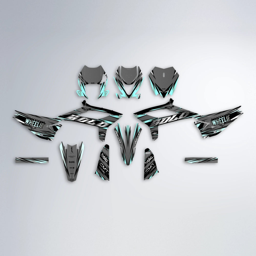 KLING Beta graphics kit parts layout in Mint