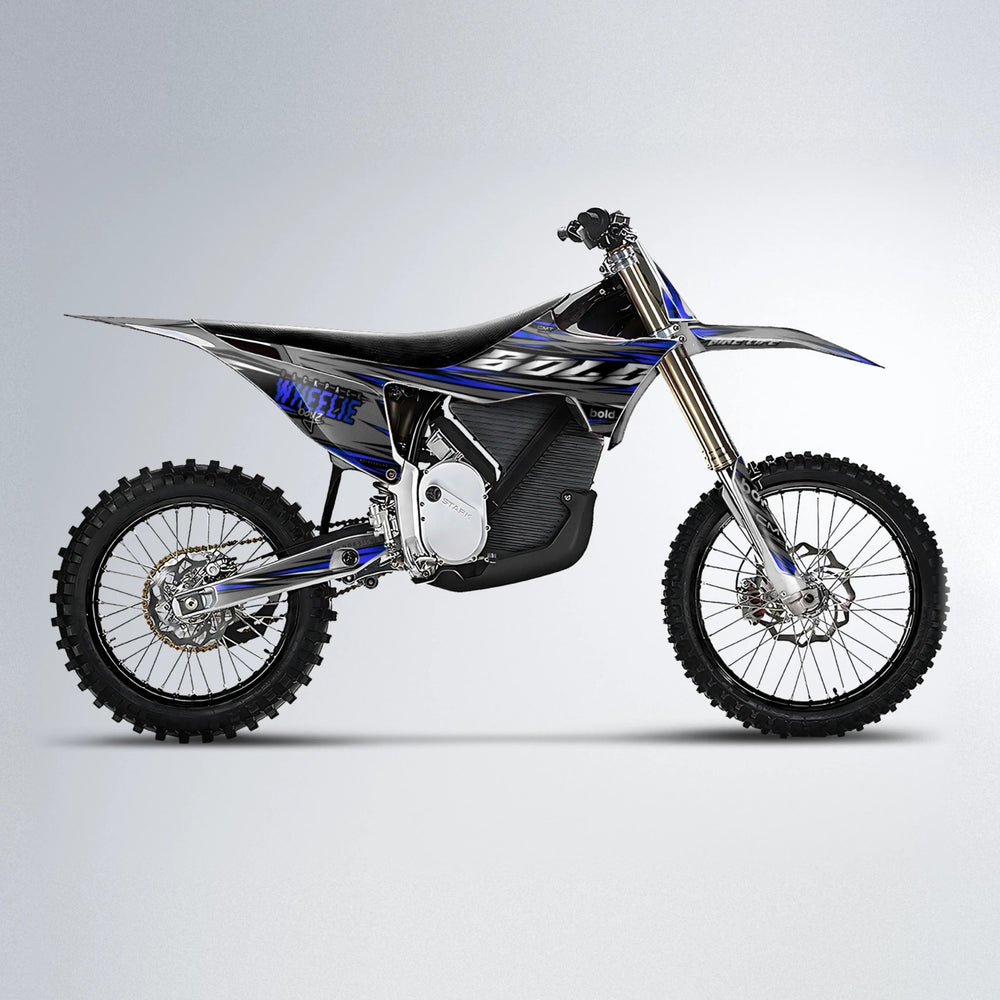 KLING Stark Varg MX motocross graphics kit in Blue